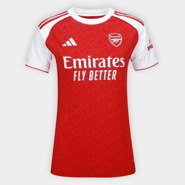 Imagem de Camisa Arsenal Home 25/26 s/n Adidas Feminina-Feminino