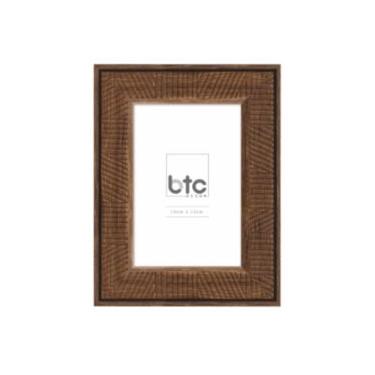 Imagem de Porta Retrato Em Resina Escura Natural 15X10cm - Btc