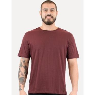 Imagem de Camiseta Individual Comfort Pima Soft Touch Logo Bordô-Masculino