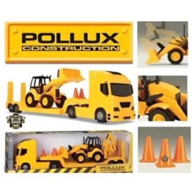 Imagem de Caminhão Infantil De Construção Civil Presente De Aniversário Criativo