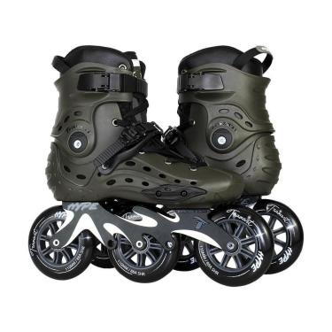 Imagem de Patins Traxart Hype Freestyle Verde - 110mm ABEC-9-Masculino
