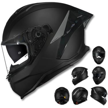 Imagem de Capacete NORISK Strada II  Solid Monocolor Preto Fosco