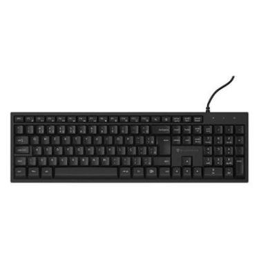 Imagem de Teclado Office Sem Fio Machenike K120, Preto - JJ02GN00J-Unissex