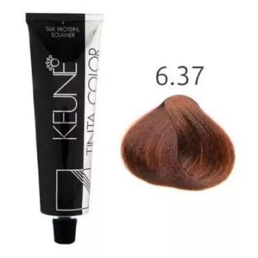 Imagem de Tinta Color 6,37 Louro Escuro Expresso Keune