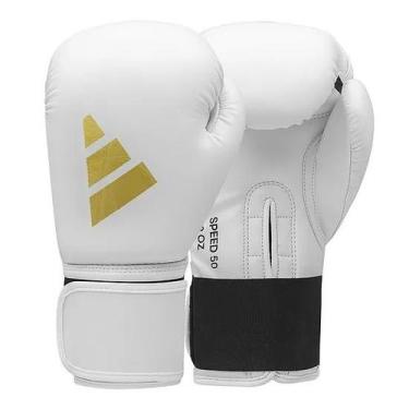 Imagem de Luva de Boxe adidas Speed 50 White NL, 16 Oz