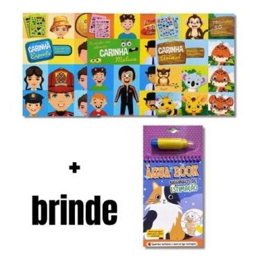 Imagem de Carinhas Animais  Kit + Brinde - Pé da Letra