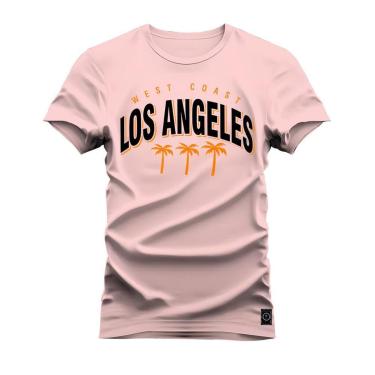 Imagem de Camiseta Plus Size Unissex Algodão Confortável West La-Unissex