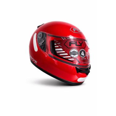 Imagem de Capacete Drive HG Classic Vermelho ~ Fly