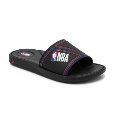 Imagem de Chinelo Rider NBA Preto Azul Edição Exclusiva Masculino -, Preto, Pret