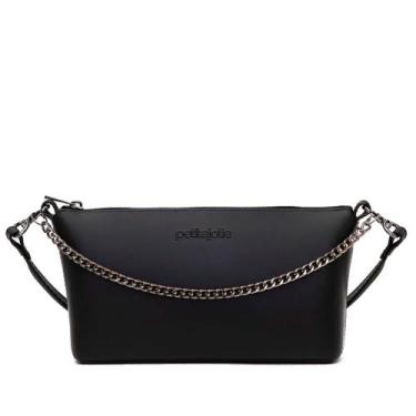 Imagem de Bolsa Feminina Petite Jolie Pequena Transversal Preto, Preto, Único