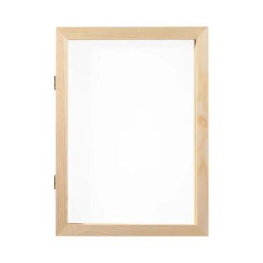 Imagem de Moldura De Madeira Para Fabricação De Papel DIY Com Tela De Malha Mult