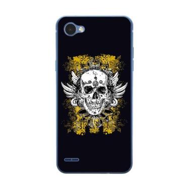 Imagem de Capa Adesivo Skin374 Verso Para LG Q6 Plus - KawaSkin