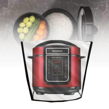 Imagem de Capa para panela de pressão elétrica mondial cooker 5l cristal - Clean