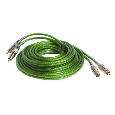 Imagem de Cabo RCA Series 400 Pro para Áudio e Vídeo com 5M e 5,0MM Verde Technoise
