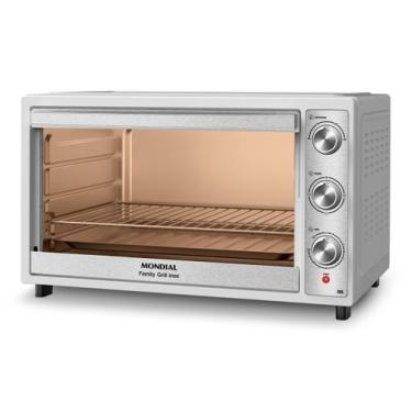 Imagem de Forno Elétrico 60L Family Grill Inox Mondial Branco/Inox 1800W - FRN-6