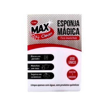 Imagem de Esponja Magica Tira Mancha 10x6cm Max Clean - Clink
