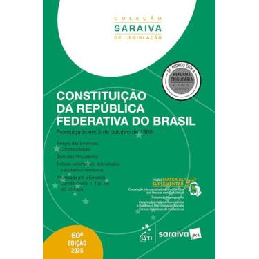 Imagem de Livro - Constituição da República Federativa do Brasil - Col.Saraiva d