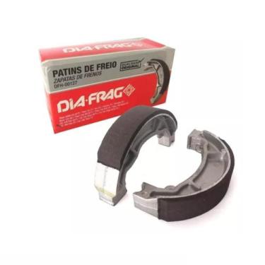 Imagem de Patins De Freio Honda Cg Titan Fan 160 Lona Traseira Diafrag DFH-00127