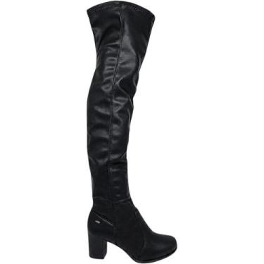 Imagem de Bota Feminina Over The Knee Casual Dia a Dia Passeio Festa Rodeio Salt