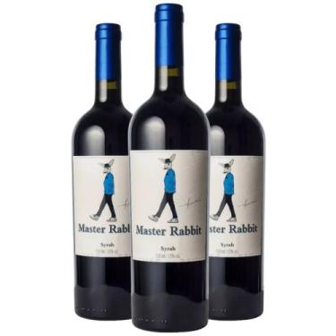 Imagem de Vinho Tinto Master Rabbit Syrah 750ml (3 und) - Domaine du Pere Gillot
