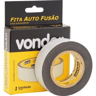 Imagem de Fita isolante autofusão 19mmx2m preta - Vonder