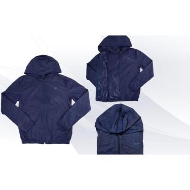 Imagem de Jaqueta Corta Vento Masculina Infantil Ogochi Casual Slim, 0004 azul m