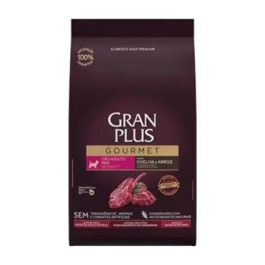 Imagem de Ração GranPlus Gourmet Cães Adultos Mini Ovelha e Arroz, 3kg