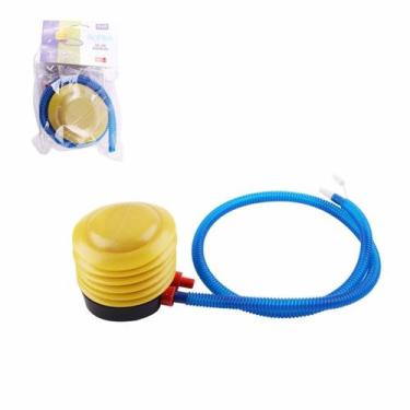 Imagem de Bomba De Ar Manual Para Inflaveis Piscina Boia 10x6cm - Wellmix