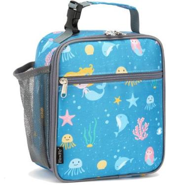 Imagem de Lancheira FlowFly Kids Isolated Soft Bag Mermaid 24x10x25 cm
