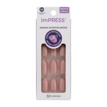 Imagem de Unha Postiça Autocolante imPRESS média Sea Breeze - Kiss New York