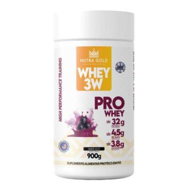 Imagem de Whey Isolado Concentrado Acai 900g - Nutra Gold