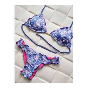 Imagem de Biquíni Feminino Cortininha com Calcinha Ripple Levanta BumBum - Missa
