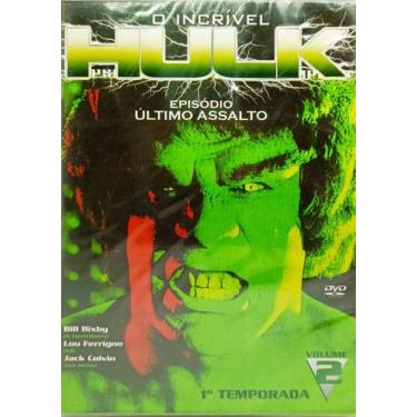 Imagem de Dvd O Incrível Hulk - Episódio Último Assalto 1º Temporada - MA FILMES