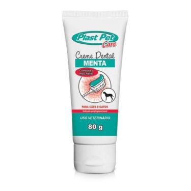 Imagem de Creme Dental Plast Pet Care Menta 80 G - Ipet