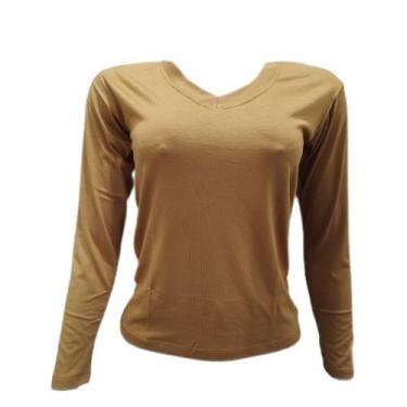 Imagem de Blusinha femina isabelle fashion segunda pele manga longa 0060 0061, C