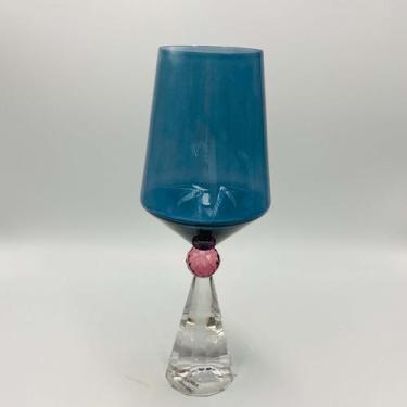 Imagem de Taça Vinho Clear Azul e Rosa 500ml - DEA