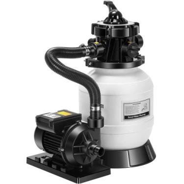 Imagem de Bomba de Filtro de Areia para Piscina VIVOHOME 2087 GPH para 10 kg de 