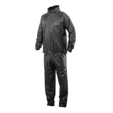 Imagem de Capa chuva pvc masculina flex especial c/gola+bolso delta g - DELTA CA