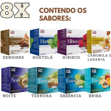 Imagem de Chá em Sachê - Kit com Sabores diversos de Chá - Caixinhas de Chá Vari