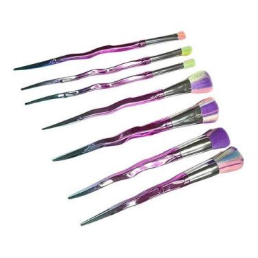 Imagem de Kit pincel de maquiagem embalagem com 7 peças bb-075 - Importway