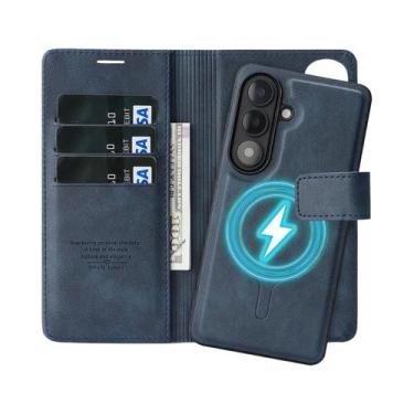 Imagem de Capa De Couro Flip 2 Em 1 Para Samsung Galaxy S26 Ultra S25 plus S24 S