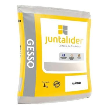 Imagem de Gesso rapido juntalider fardo c/ 20 sa