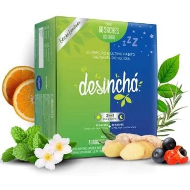 Imagem de Desinchá Misto 60 Sachês Reduz Inchaço Desincha