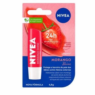 Imagem de Hidratante Labial Intenso Nivea Morango Shine