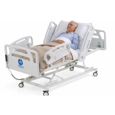 Imagem de Cama Hospitalar Elétrica 10 Movimentos com Posição Poltrona Elevação d