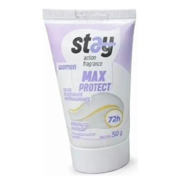 Imagem de Creme Desodorante Antitranspirante Stay Max Protect para Mulheres - 50