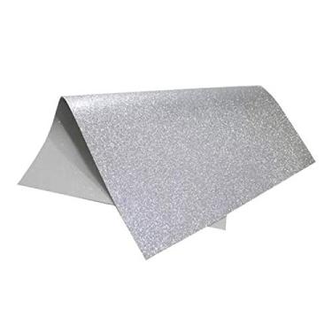 Imagem de Placa Eva X10 Glitter Prata 40X48cm