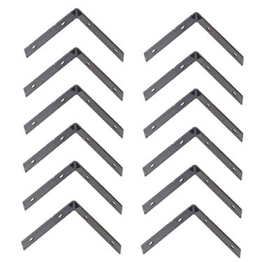 Imagem de Kit 12 Chapa em L Emenda Para Vigas Colunas e Telhados 15x15