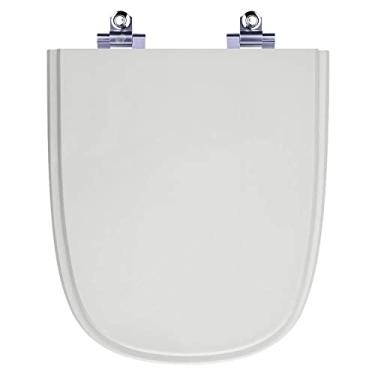 Imagem de Tampa de Vaso com Amortecedor Ibiza Cinza Claro para bacia Incepa Cidamar