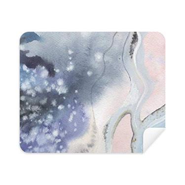 Imagem de Pano de limpeza para aquarela com tinta sombreada, 2 peças, tecido de camurça